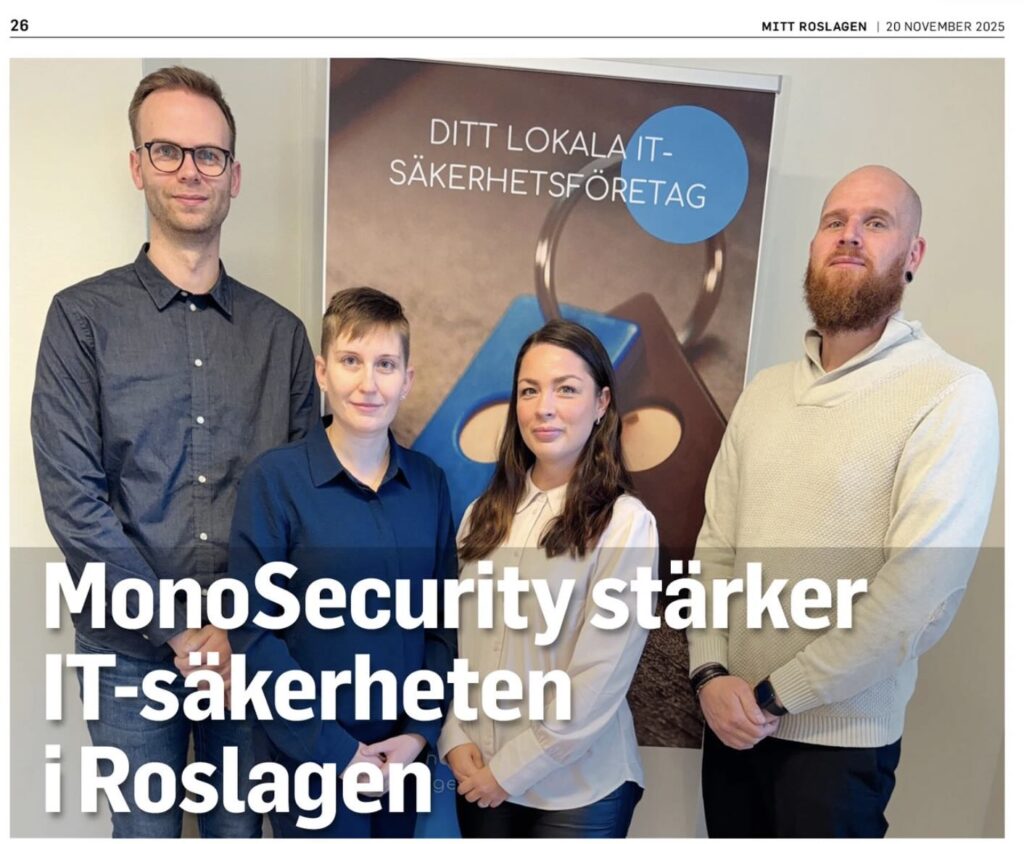 MonoSecurity stärker IT-säkerheten i Roslagen